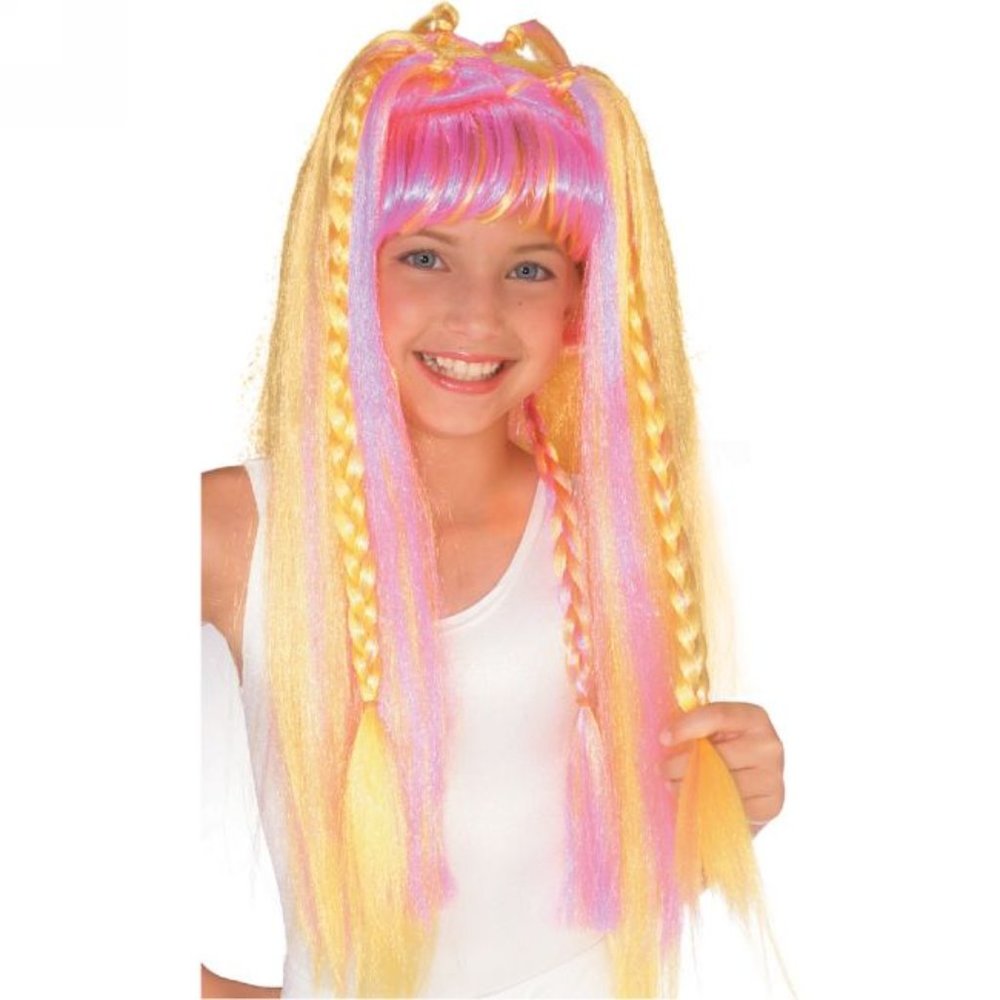 Funky Diva  Princess fairy Wig Rubies #50899 NWT NOS